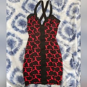 Vintage 80s/90s Tripp NYC Rose Dress With Rocket Tag - No Size